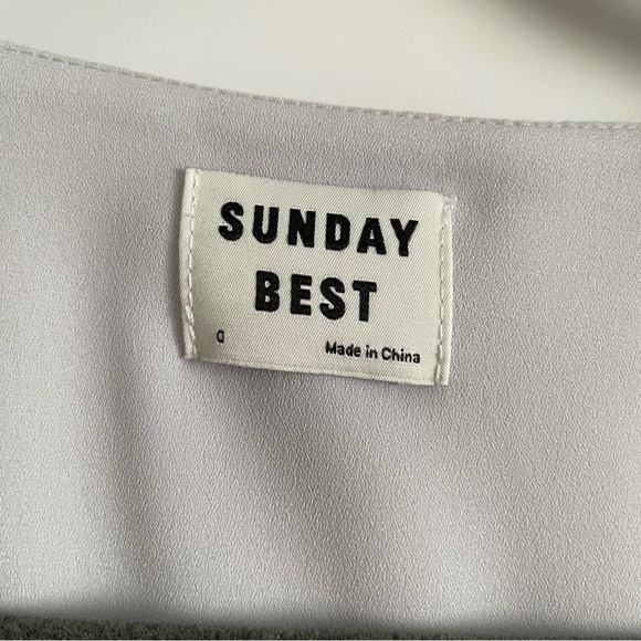 Aritzia Sunday Best Savoy Wrap Dress - Picture 4 of 6